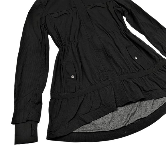 lululemon athletica Black Hooded Jacket - Picture 5 of 13